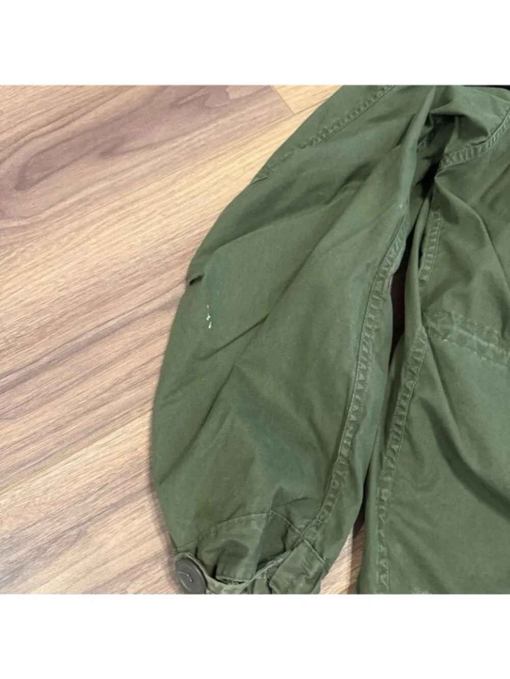 Vintage OG-107 Fish Tail Parka Jacket Mens Medium M Extreme Cold Fur Hood